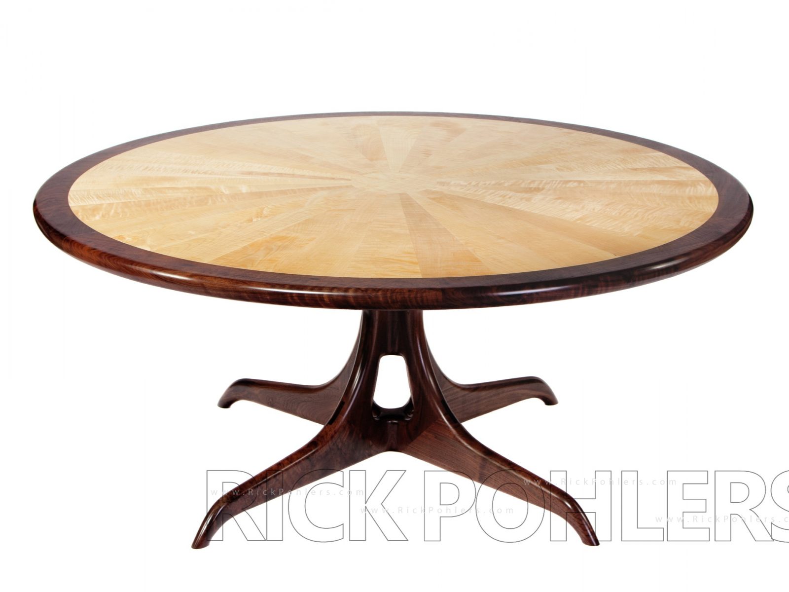 Round Table Dining Room Set | Rick Pohlers, Woodworker